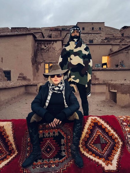 Мадонна та Акім Морріс