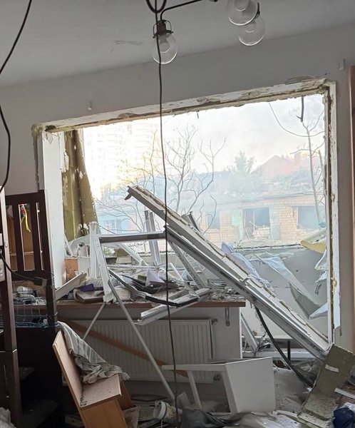 Разрушенная квартира Тараса Тополя