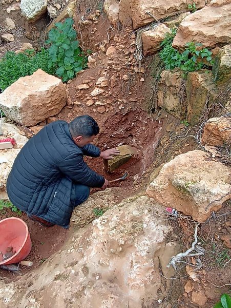 археологи, археология, Ливия, надгробие, раскопки, артефакт, находка, история