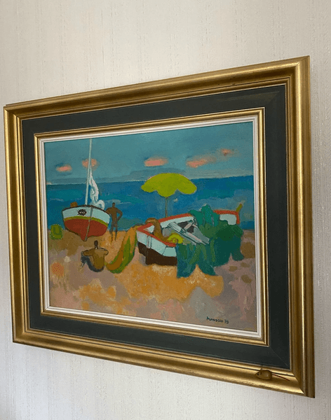 Картина известного художника, неожиданная находка, редкая картина, картина на стене, дорогая картина, картина оказалась шедевром