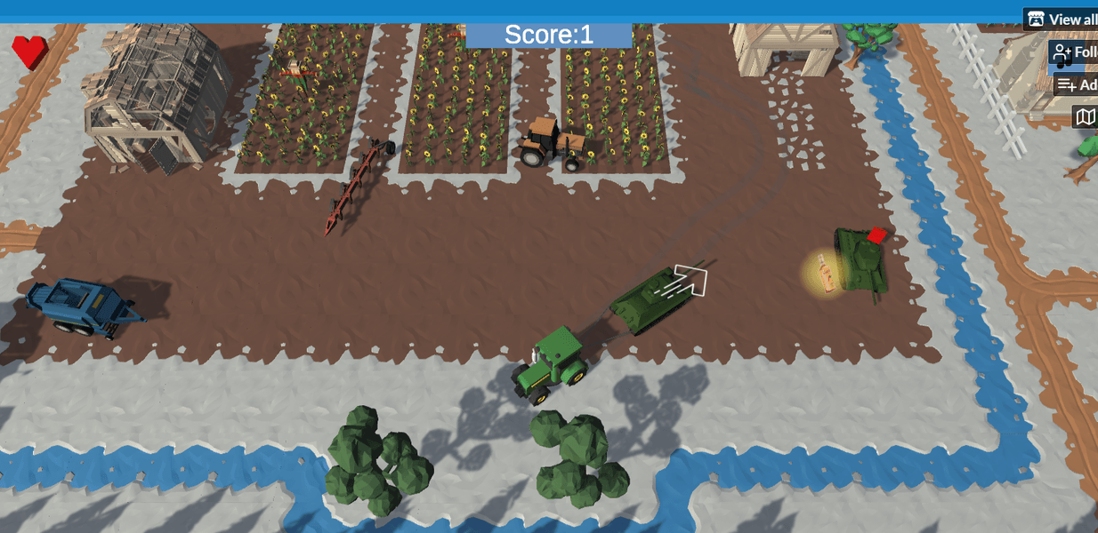 Fermers stealing tanks