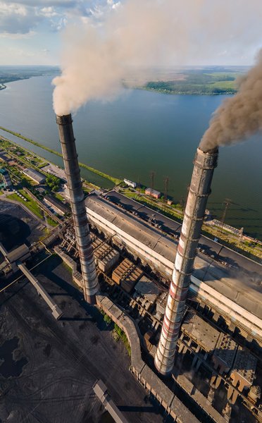 экология, трубы, заводы