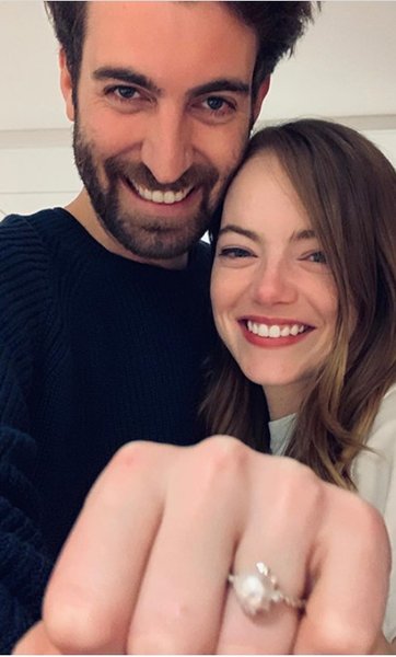 Емма Стоун, обручка