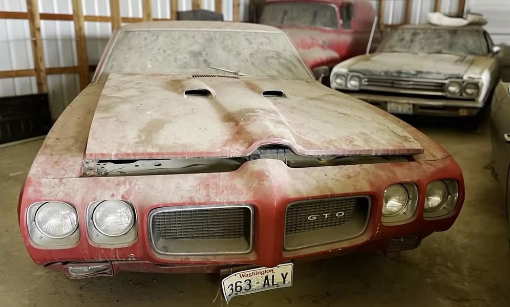 Заброшенные авто, коллекция авто, ретро-авто, масл-кары