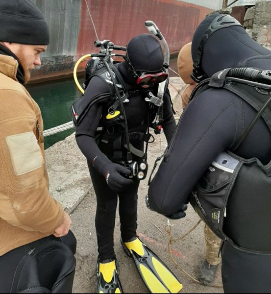 всу, водолаз