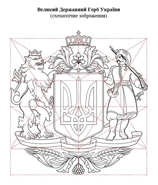 большой государственный герб украины