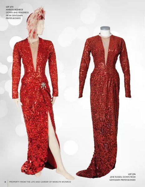 вещи мэрилин монро, мэрилин монро, аукцион, платье мэрилин монро