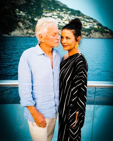 Кэтрин Зета-Джонс и Майкл Дуглас