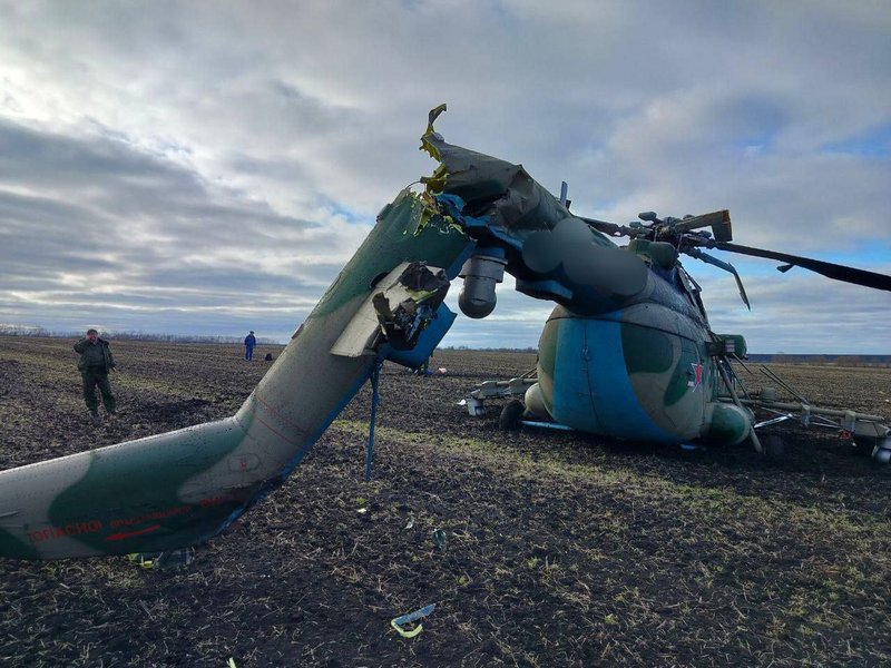 крушение вертолета ми-8