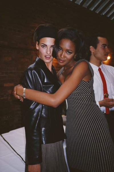 Наоми Кэмпбелл и Линда Евангелиста