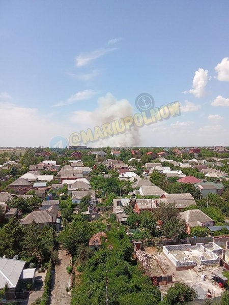 Взрывы Мариуполь, взрывы в Мариуполе, взрывы, обстрел, обстрел Мариуполь, аэропорт Мариуполь, аэродром Мариуполь, прилет Мариуполь