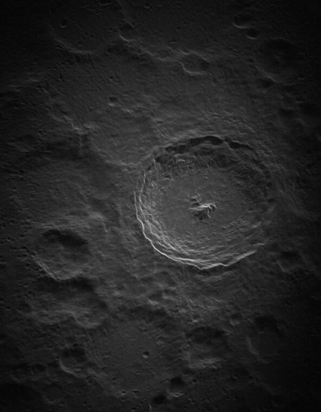 Moon, Tycho crater