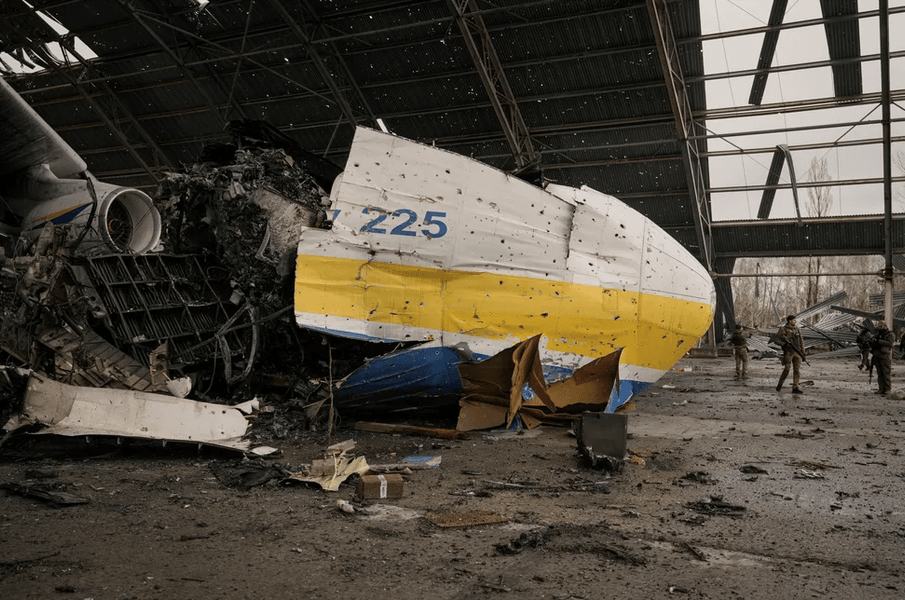 Восстановить разрушенную "Мрию" не удастся., ан мрия 225 , разрушенный самолет мрия