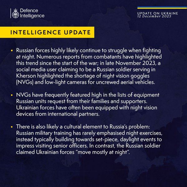 Отчет британской разведки, Великобритания