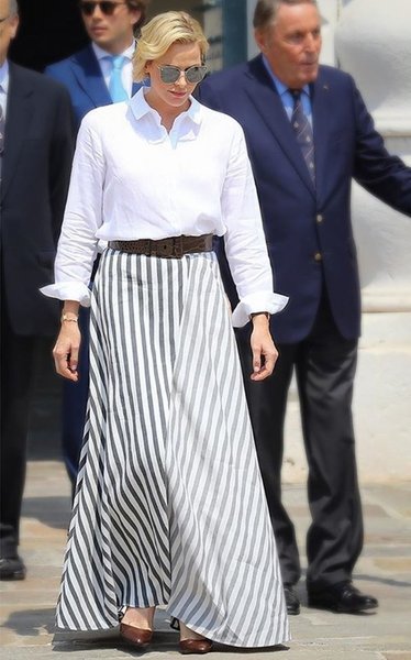 княгиня Монако, Шарлен, фото, Valery Kovalska, юбка