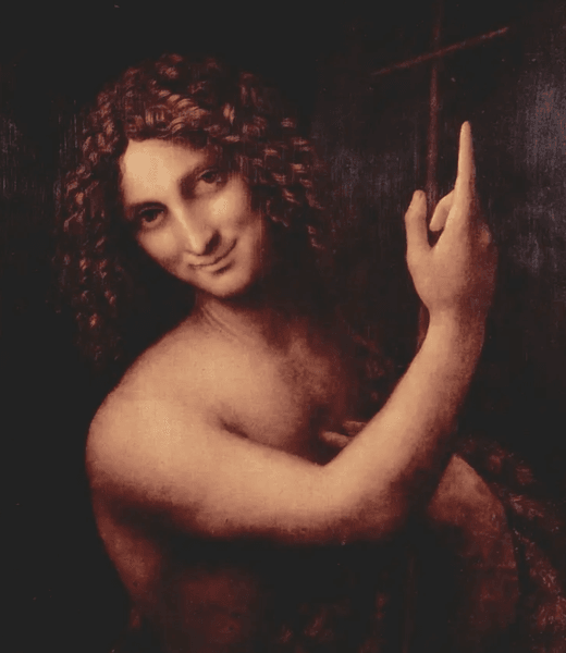 леонардо да вінчі, іоанн хреститель, живопис відродження