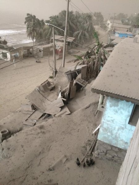 Ла-Суфриер, Сент-винсент, извержение