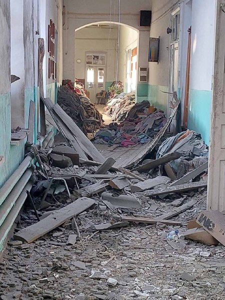 Обстрел Орехов сегодня реактивная артиллерия атака разрушения