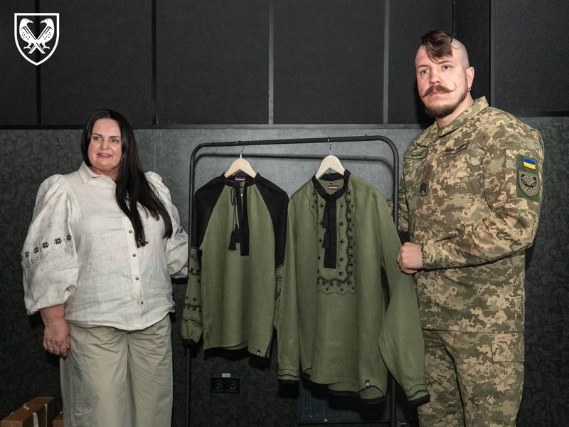 Военная вышиванка "Оберег"