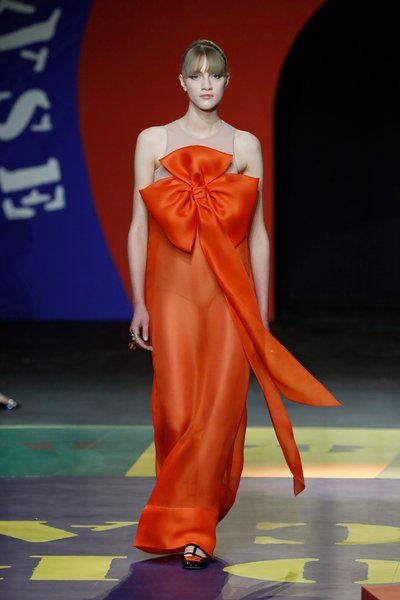 показ диор, модели