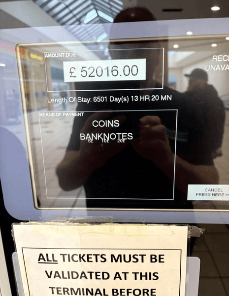 Вартість паркування