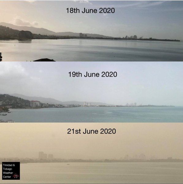 пылевое облако, Сахара