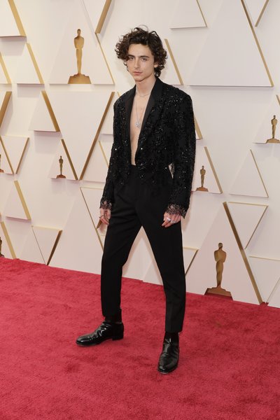 Тімоті Шаламе, оскар 2022, найгірший наряд