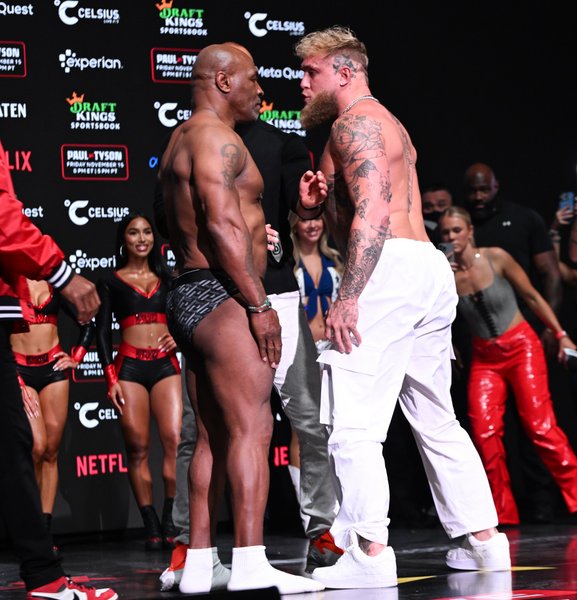 джейк пол, майк тайсон, бой, боксерский бой, бокс