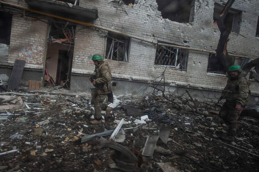 Українські бійці показали, як виглядає Бахмут після дев'яти місяців безперервних боїв