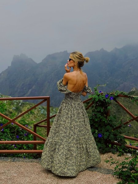 Екатерина Кузнецова на отдыхе в Испании