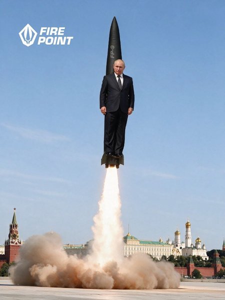 Путин на ракете FP-9