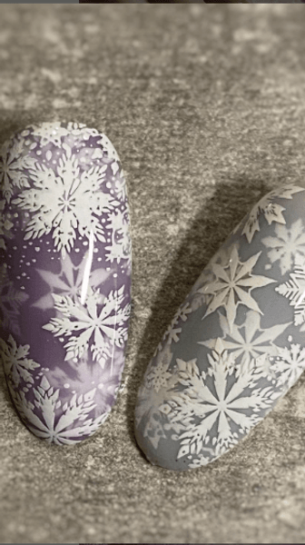 Рисунки в виде символа Нового года и красивая новогодняя роспись