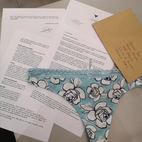 Женские трусы, Жан Кастекс, Франция, Нижнее белье, Протест, Локдаун