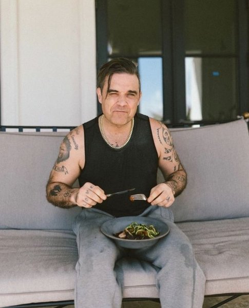 Робби Уильямс, веганская диета