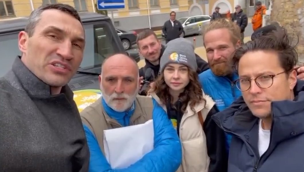 хосе андрес, шеф повар, помощь украине