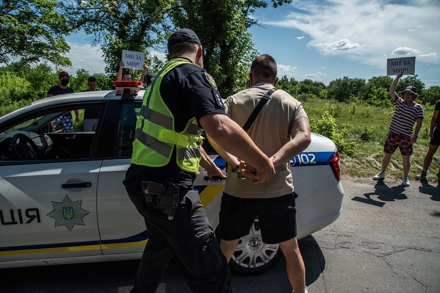 полиция на учениях