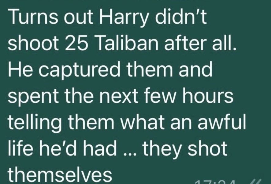 \"Талибы сами застрелились\": В сети создают мемы о скандальных мемуарах принца Гарри (ФОТО)