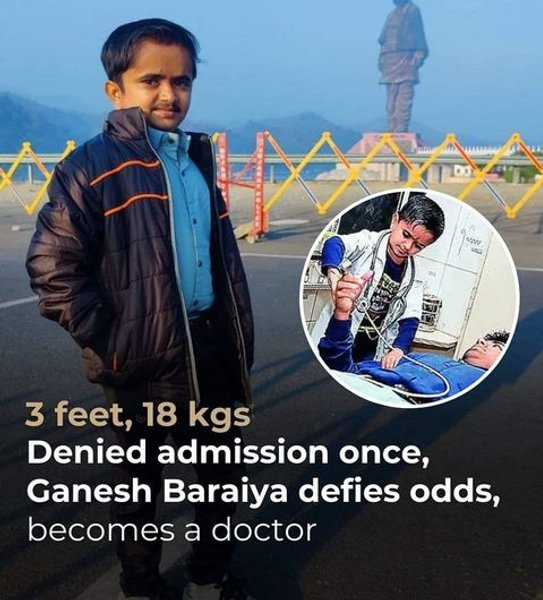 Самый маленький врач в мире, доктор, врач, небольшой рост, редкое заболевание, неизлечимая болезнь, не мог поступить в универ