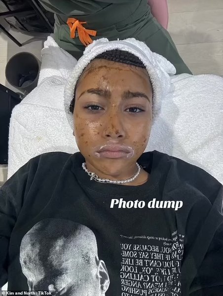 Норт Уэст, дочь Ким Кардашьян, СПА