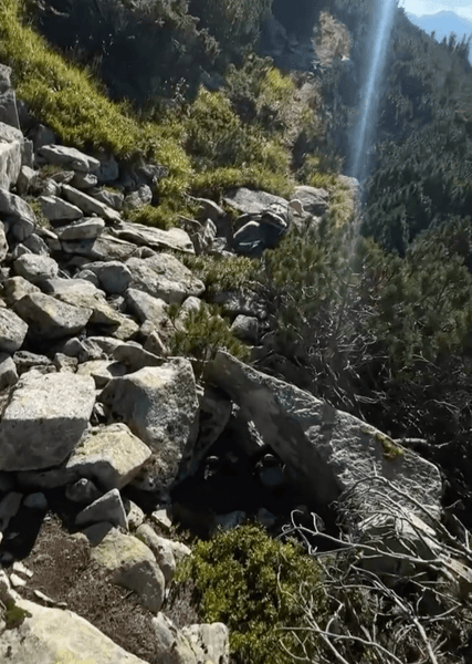 мандзюк упала в горах