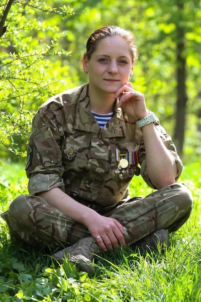 фото, Юлия Толопа, доброволец, украинское гражданство