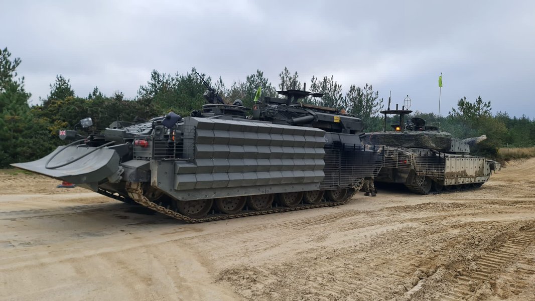 Испытания трансмиссии для Challenger 3