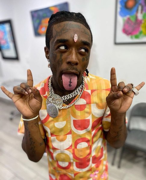 Lil Uzi Vert, рэпер, лил узи верт, рэпер с бриллиантов во лбу
