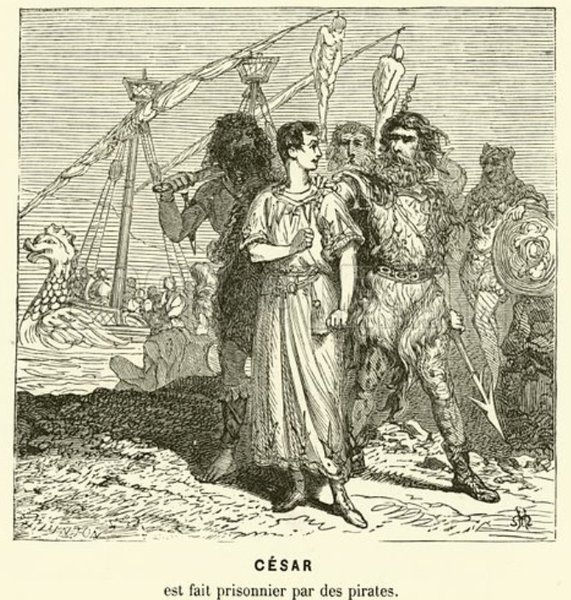Юлий Цезарь, пираты
