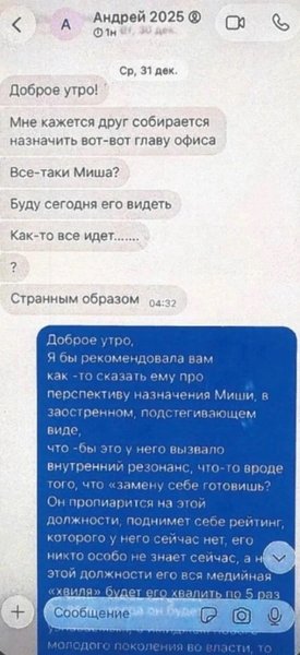 Андрей Ермак: переписка Андрей Ермак беседовал с гадалкой о Федорове