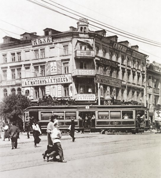 Кут Хрещатика та Фундуклеївської, історія києва, старий київ, ретро фото, архівне фото, історія хрещатика, вулиці старого києва, історія фундуклеївської вулиці