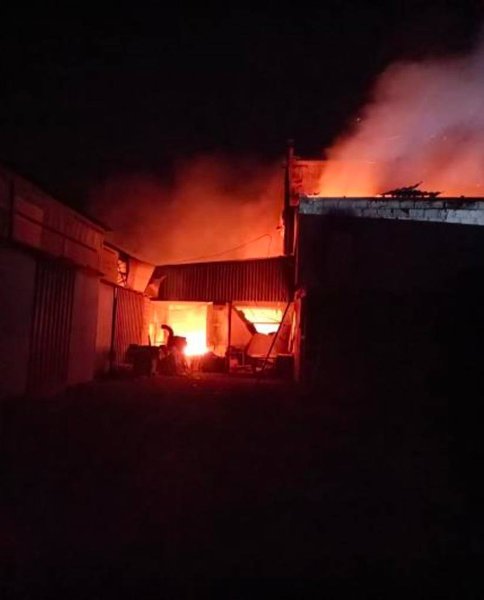 запорожье обстрел, пожар, пострадавшие, частное предприятие