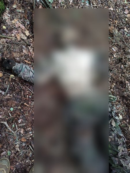Зображення загиблого російського військового