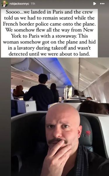 Женщину без билета и удостоверения личности обнаружили на борту самолета, следовавшего из Нью-Йорка в Париж