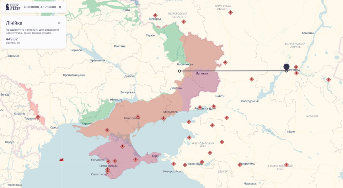 Удари по РФ, військові аеродроми, аеродроми РФ, бази РФ 300 км